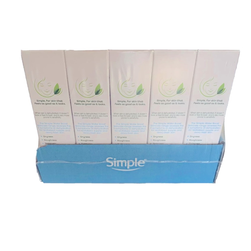 5PK Simple Face Hydrating Water Boost W/Minerals